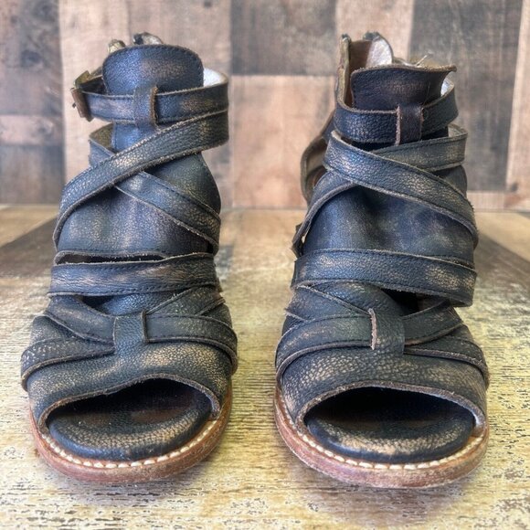 Freebird by Steven Claw Strappy Strap Sandal Shoes Boots Womens 9 - Picture 6 of 12